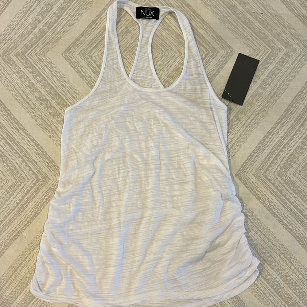 Nux Women’s Elemental Racerback Cinched Sides Tank Top - Size XS